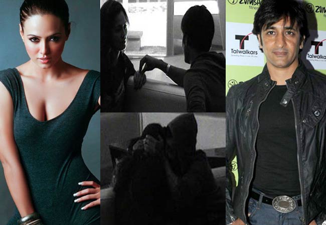 Sana Khan and Rajev Paul