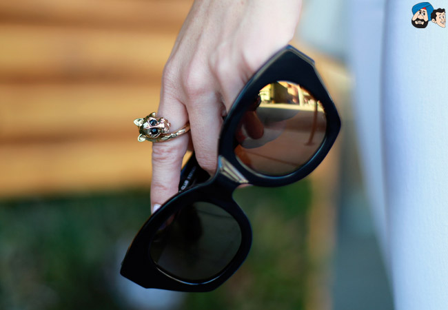 Reflective sunglasses