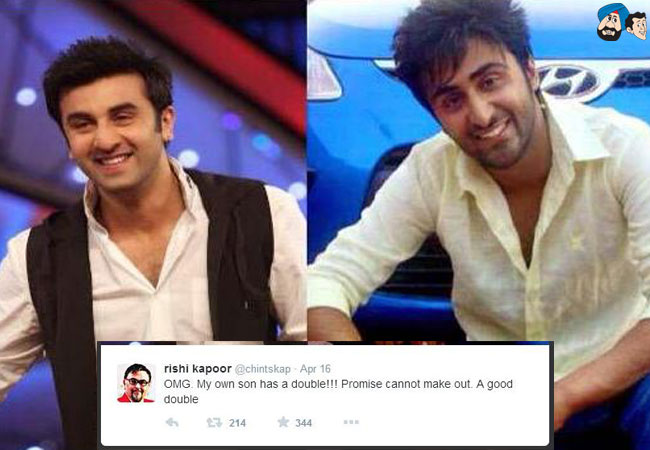 Ranbir Kapoor -  Son has a double