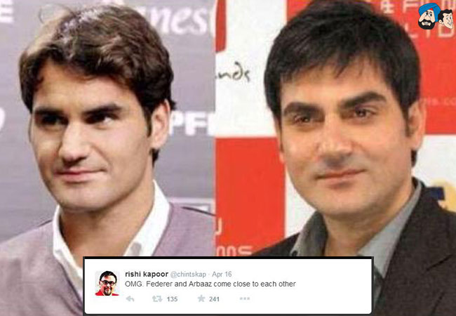 Arbaaz Khan - Roger Federer