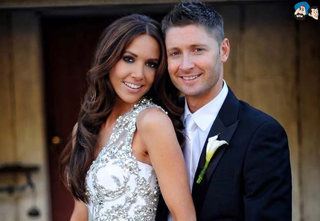 Michael Clarke and Kyly Clarke (Australia)
