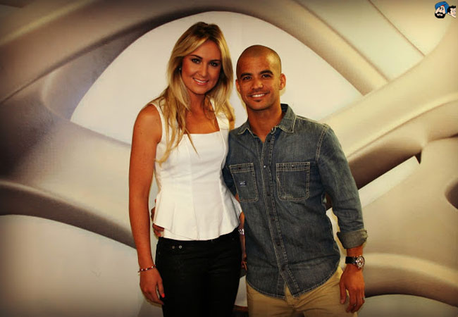 JP Duminy - Sue Duminy (Delhi Dare Devils)