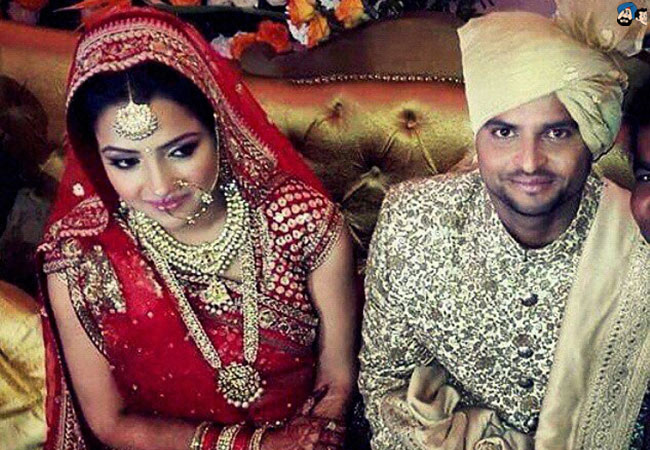 Suresh Raina - Priyanka Raina (Chennai Super Kings)