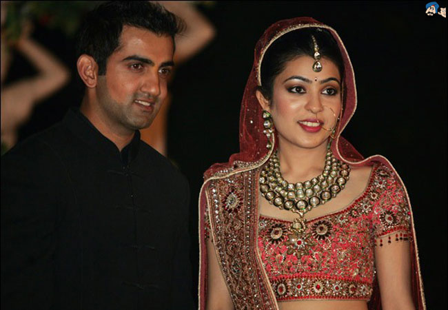 Gautam Gambhir - Natasha Gambhir (Kolkata Knight Riders)