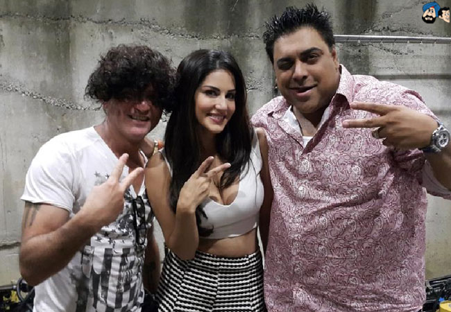 Ram Kapoor and Sunny Leone 