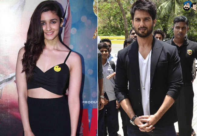 Shahid Kapoor and Alia Bhatt