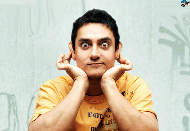 AAMIR KHAN IN '3 IDIOTS'