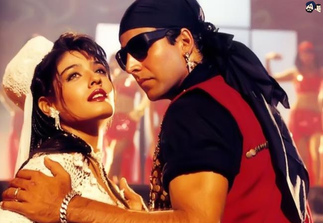 10. Akshay Kumar - Raveena Tandon
