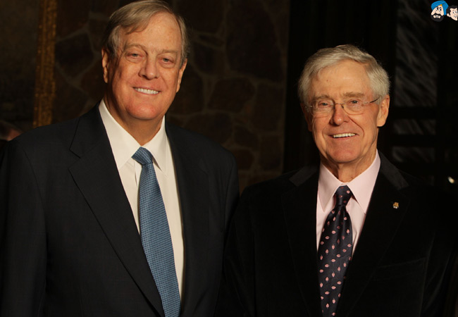 Charles and David Koch