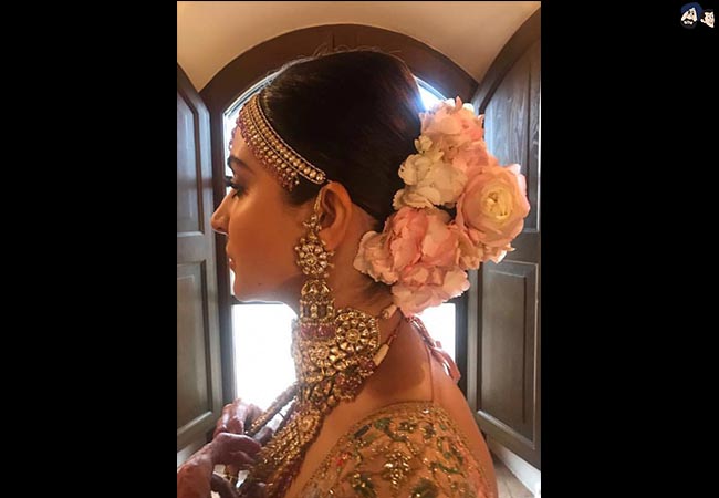 Anushka getting ready