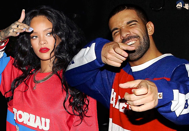 Drake and Rihanna