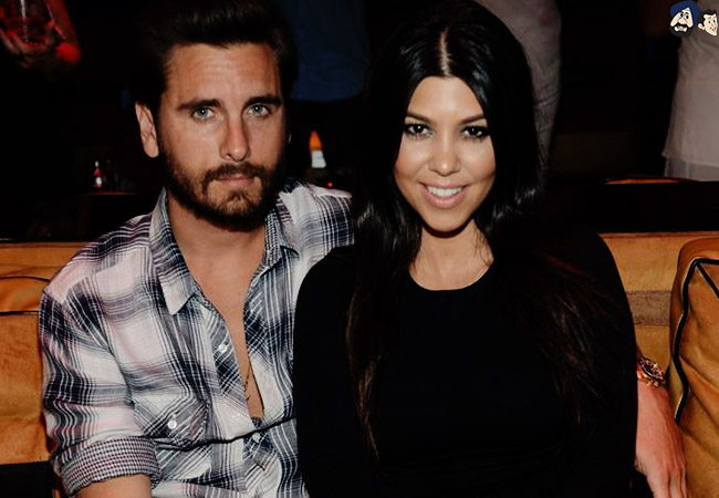 Scott Disick and Kourtney Kardashian