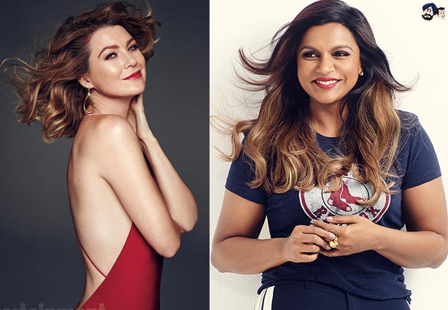 3 & 4. Mindy Kaling and Ellen Pompeo - $13 million