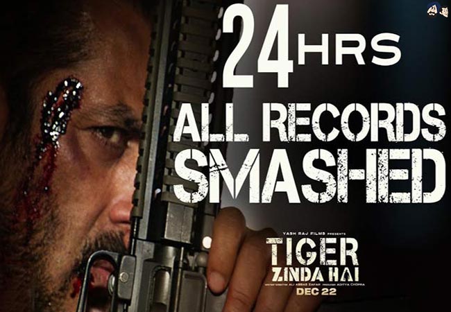 Tiger Zinda Hai and it's ferocious - breaks almost all Social Media records