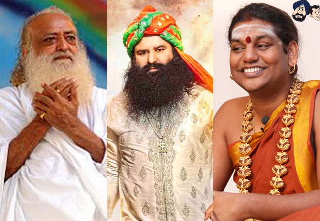 India's Top 10 Controversial Godmen!