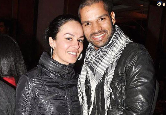 Shikhar Dhawan - Ayesha Mukherjee