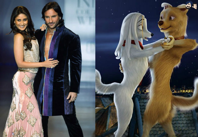 Saif Ali Khan and Kareena Kapoor Khan - Roadside Romeo