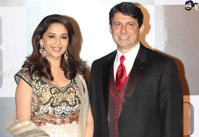 Madhuri Dixit and Shriram Nene