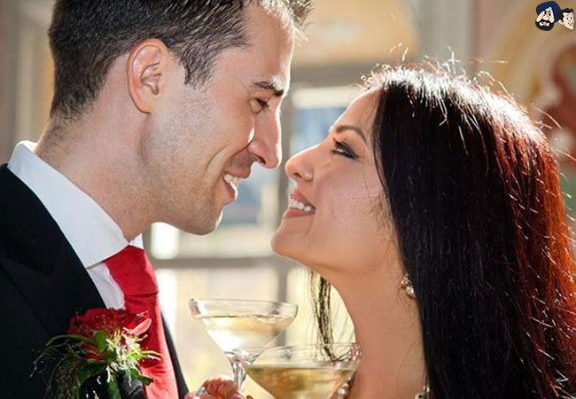 Celina Jaitley and Peter Haag