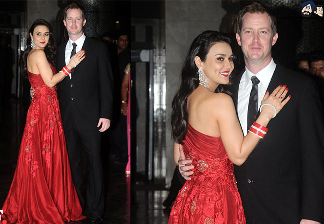 Preity Zinta and Gene Goodenough