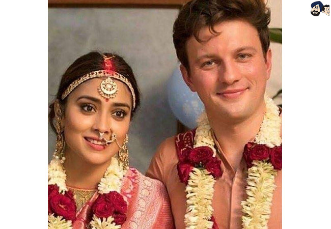 Shriya Saran and Andrei Koscheev