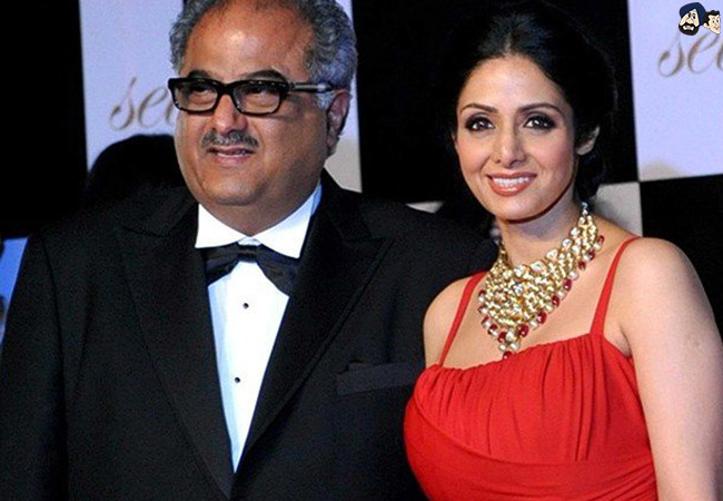 Sridevi and Boney Kapoor