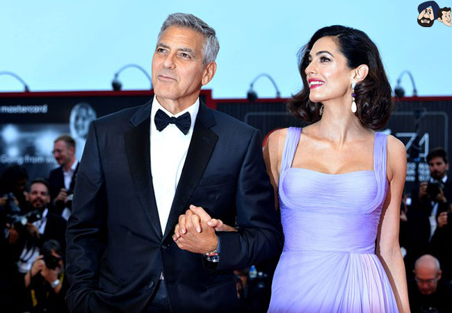 George and Amal Clooney