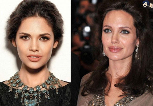 Esha Gupta - Angelina Jolie