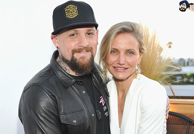 Cameron Diaz and Benji Madden