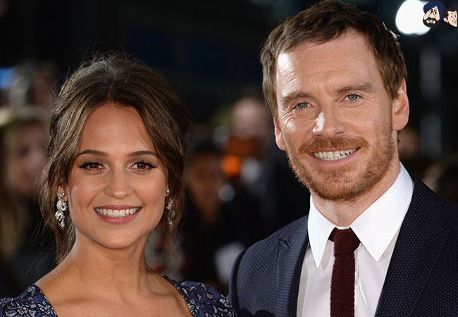 Alicia Vikander and Michael Fassbender