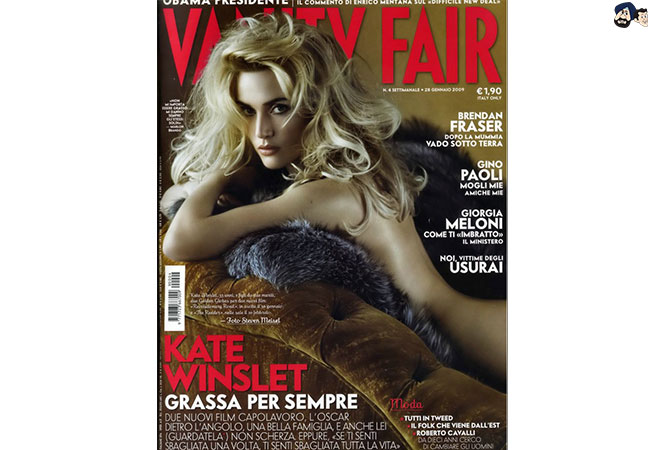 Kate Winslet For Vanity Fair Italia, December 2008