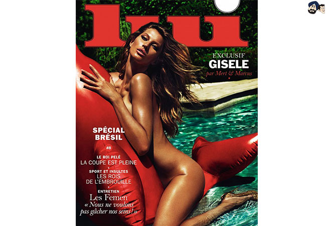 Gisele Bundchen For Lui Magazine, May 2014