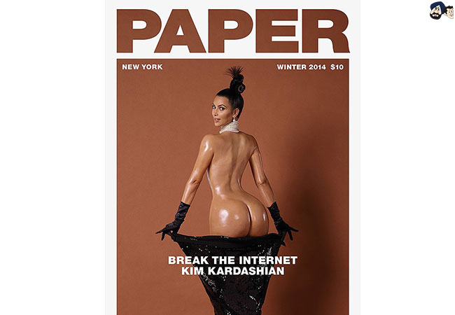 Kim Kardashian For Paper Magazine, Winter 2014