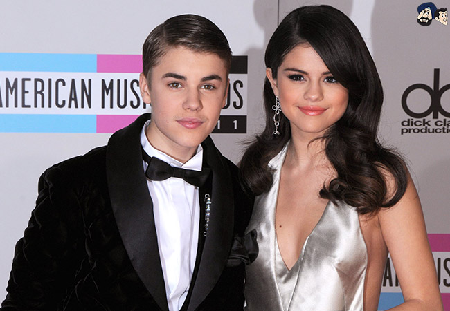 Selena Gomez to Justin Bieber
