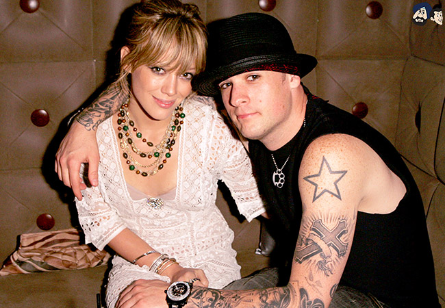 Hilary Duff to Joel Madden