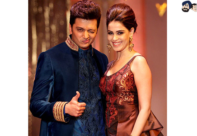 Riteish Deshmukh - Genelia D'Souza