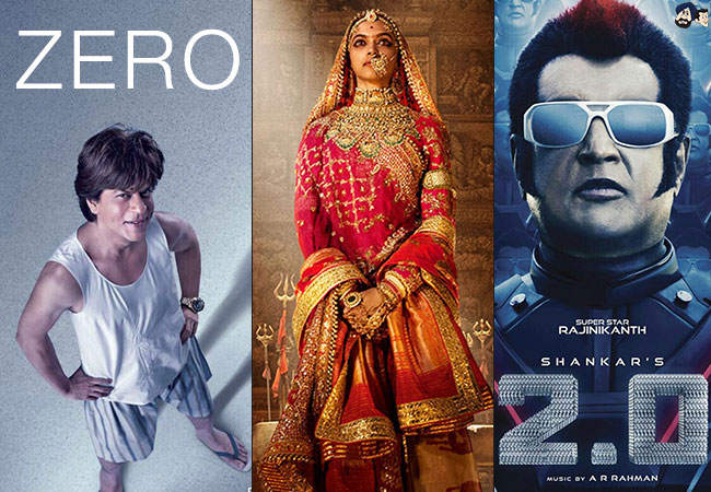 January to December Calendar of Top Bollywood Films of 2018!