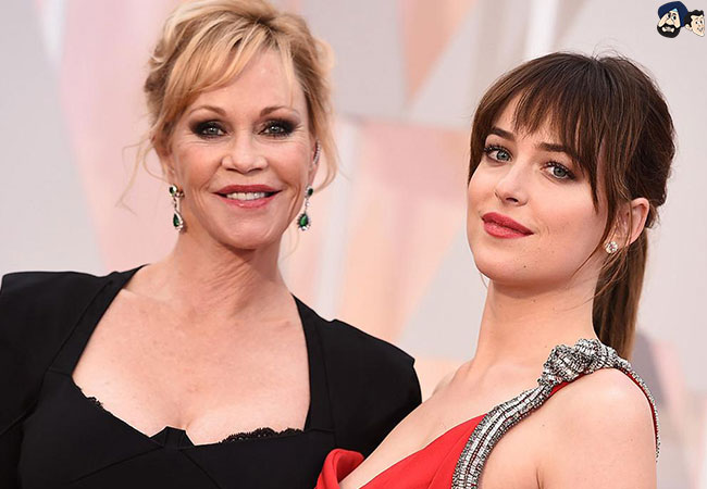 Dakota Johnson and Melanie Griffith