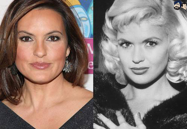 Mariska Hargitay and Jayne Mansfield