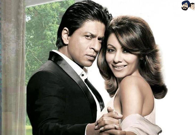 Shah Rukh Khan and Gauri Chibbar