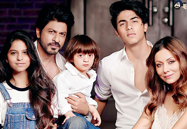Shah Rukh Khan and family