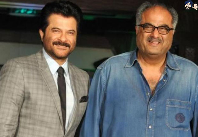 Anil Kapoor and family