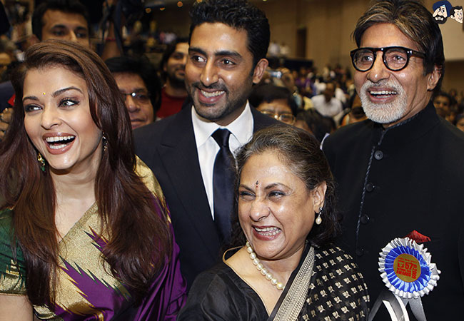 Amitabh Bachchan and family