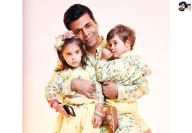 Karan Johar and Kids