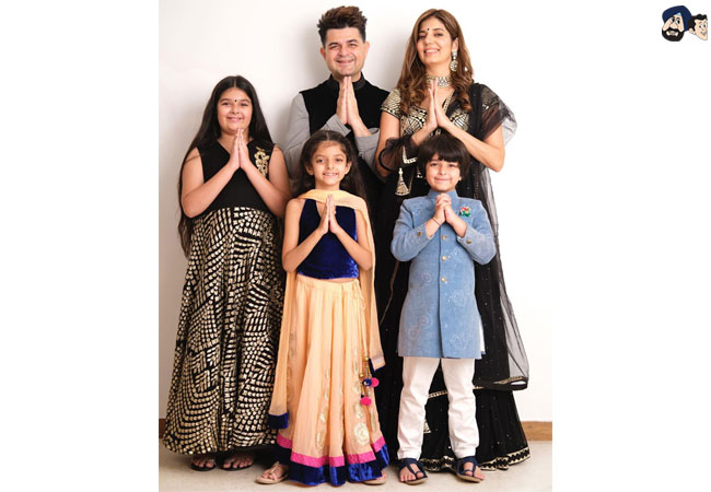 Dabboo Ratnani and Family