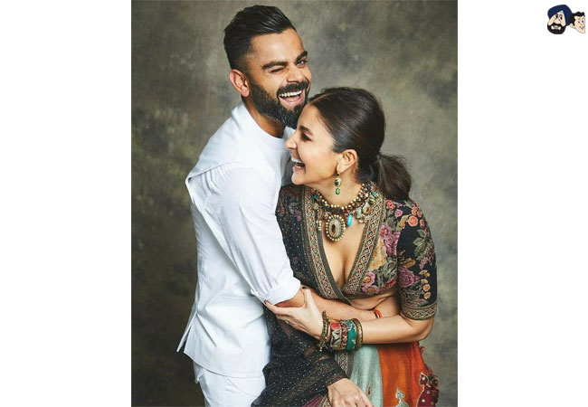 Virat Kohli and Anushka Sharma