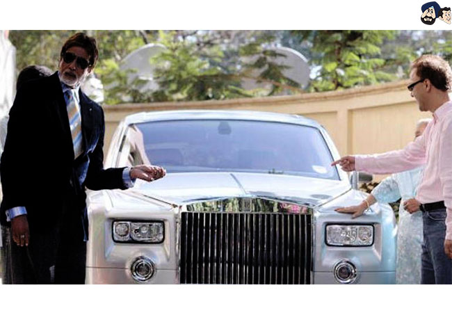 Amitabh Bachchan (Rolls Royce Phantom)