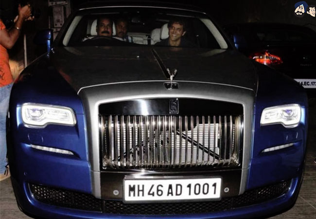 Hrithik Roshan (Rolls Royce Ghost)