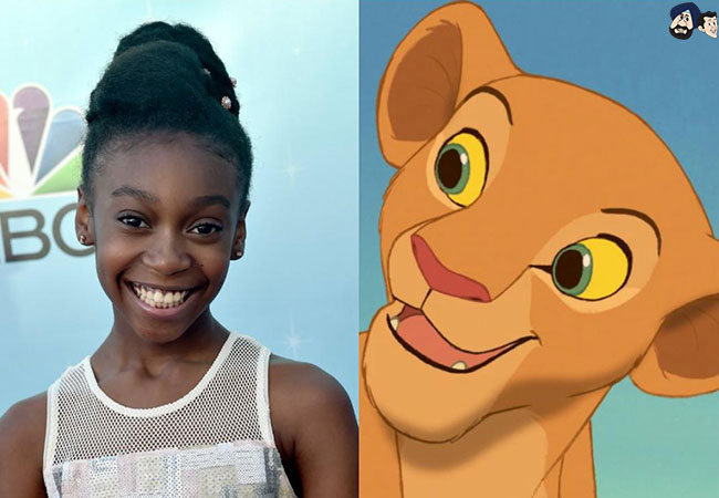 Shahadi Wright Joseph is Young Nala