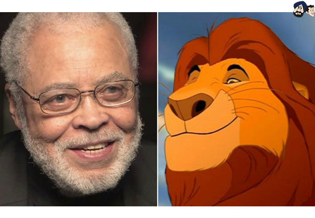 James Earl Jones is Mufasa